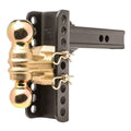 Adjustable Ball Mount Kit With Dual Ball, 2" Receiver, 6" Drop