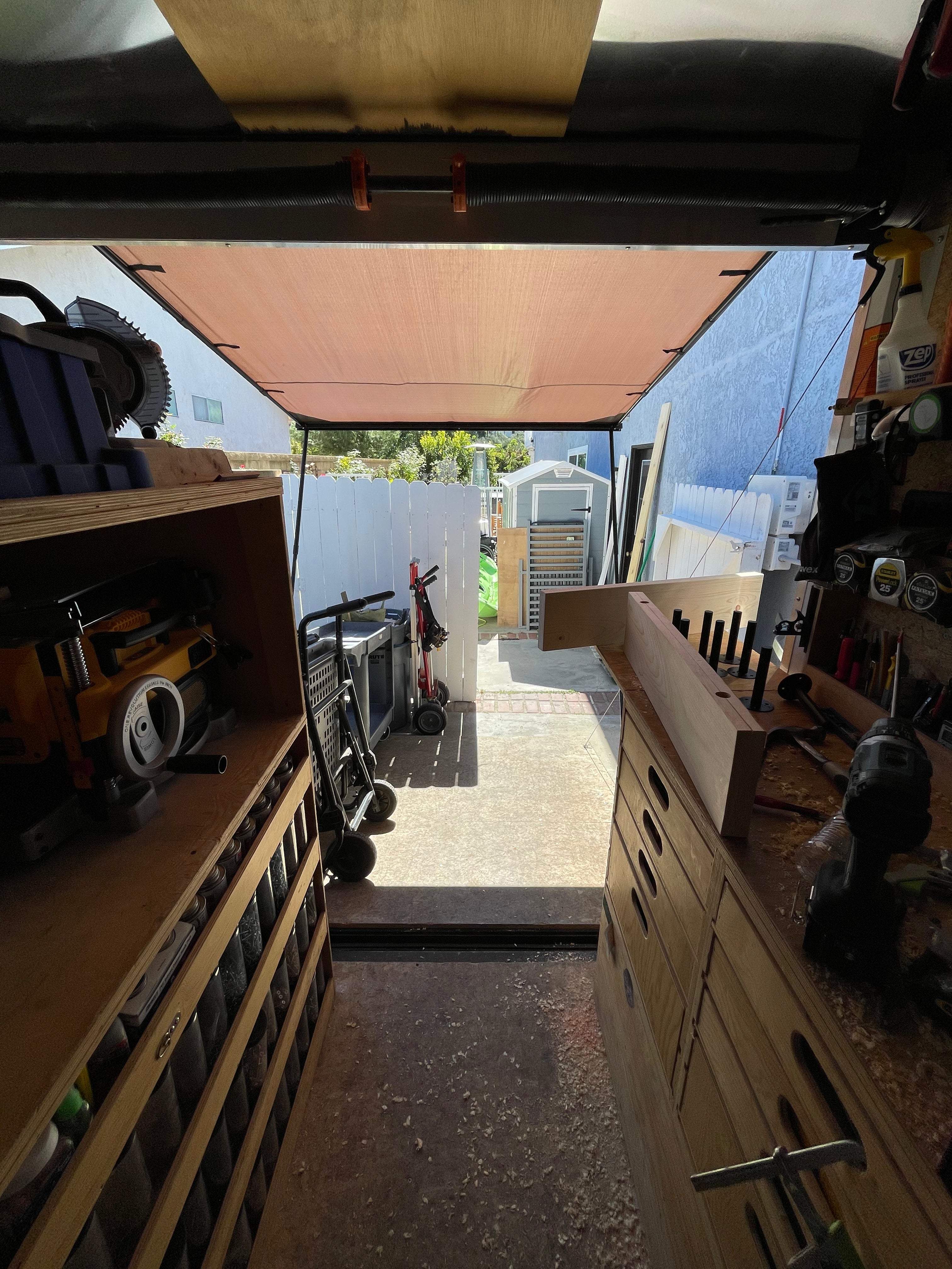 Sunseeker 2.5m awning with STOW iT